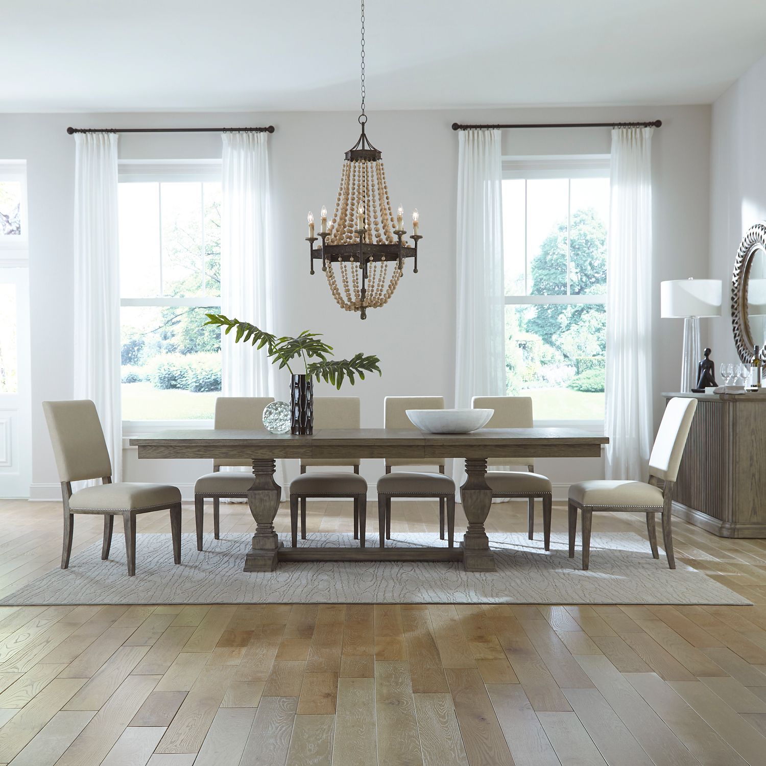 Westfield Opt 7 Piece Trestle Table Set