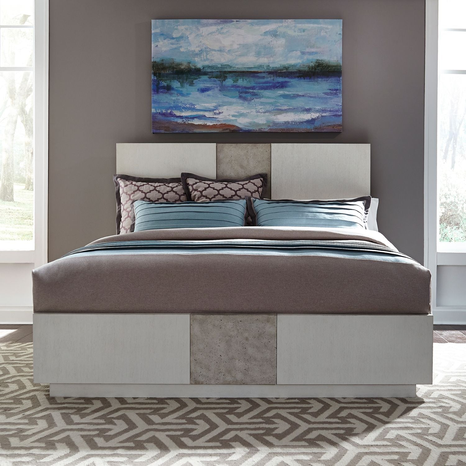 Mirage King Panel Bed