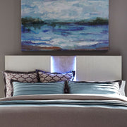 Mirage King Travertine Panel Headboard