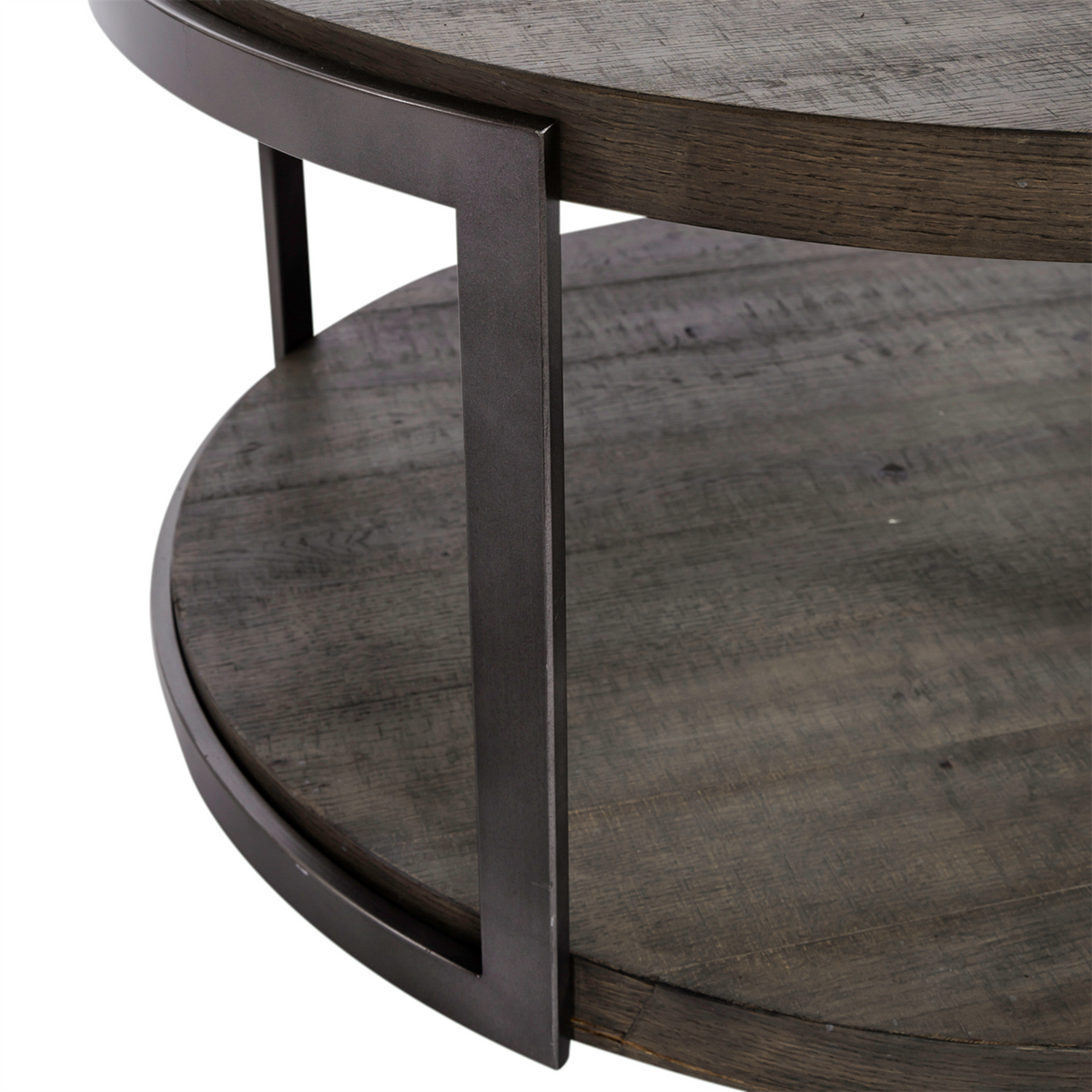 Modern View Round Cocktail Table