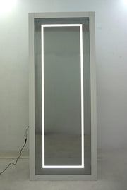 Nordio 72-inch LED Tempered Full Length Floor Mirror White