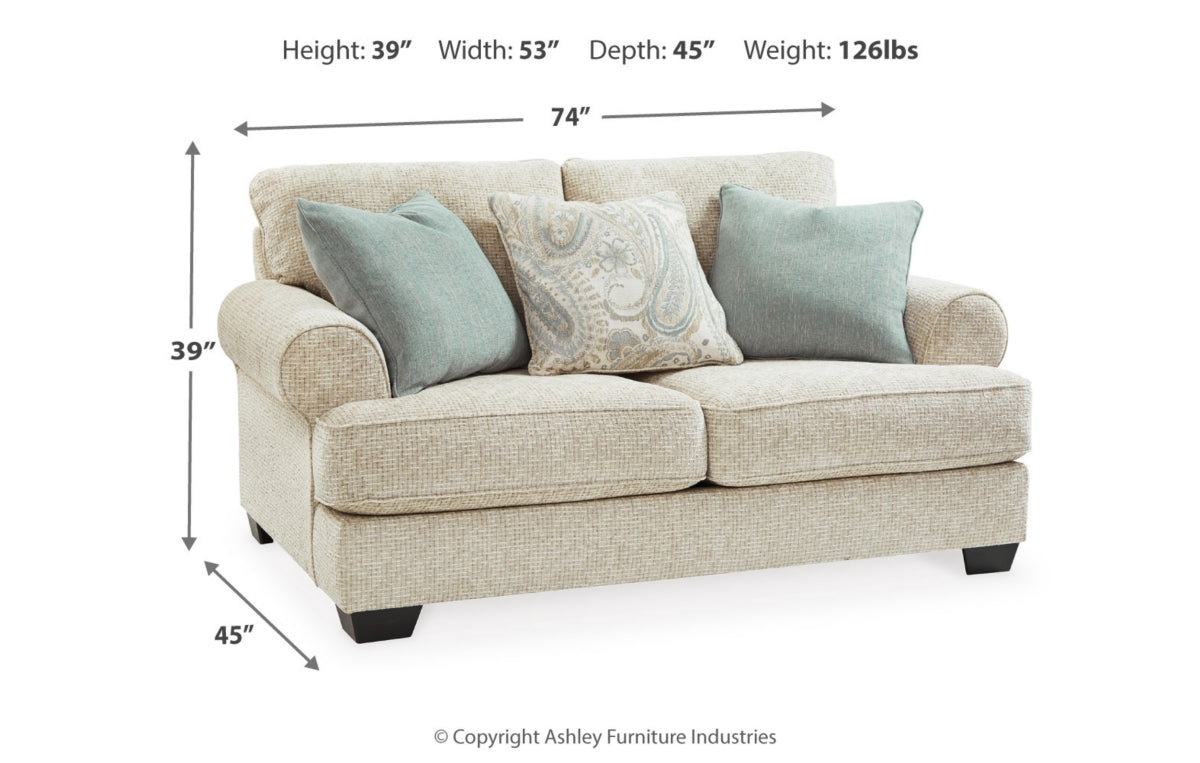 Monaghan Sofa, Loveseat, Chair and Ottoman