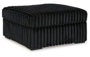 Midnight-Madness Oversized Accent Ottoman