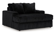 Midnight-Madness Oversized Chaise