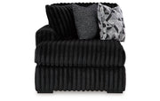 Midnight-Madness 3-Piece Sectional with Chaise