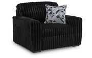 Midnight-Madness Oversized Chair