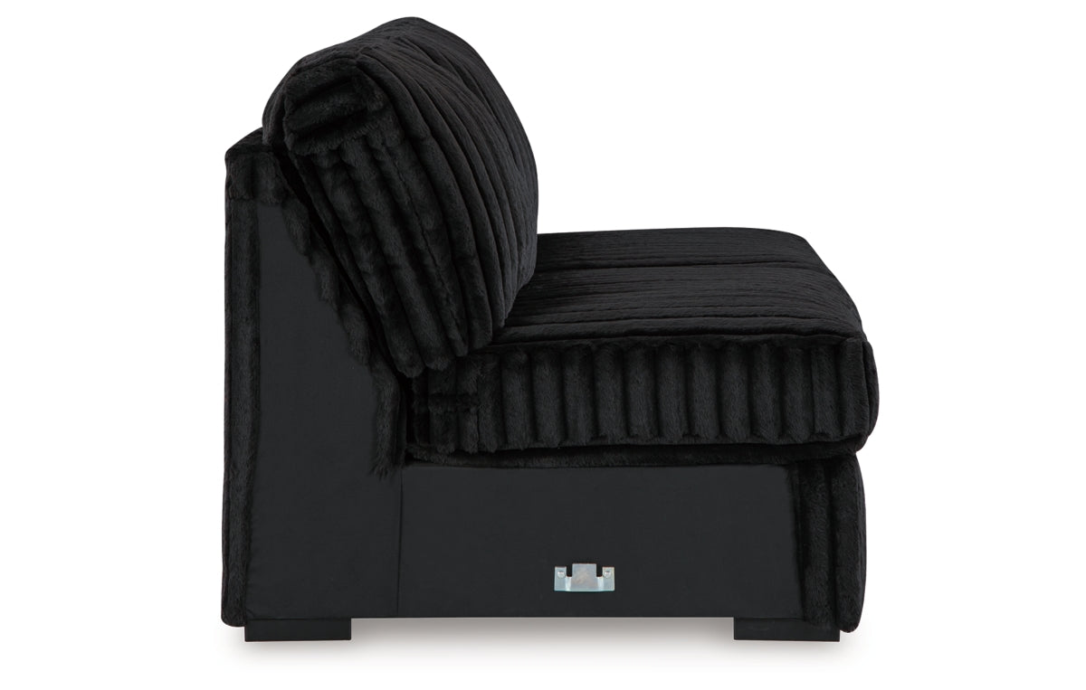 Midnight-Madness 3-Piece Sectional with Chaise