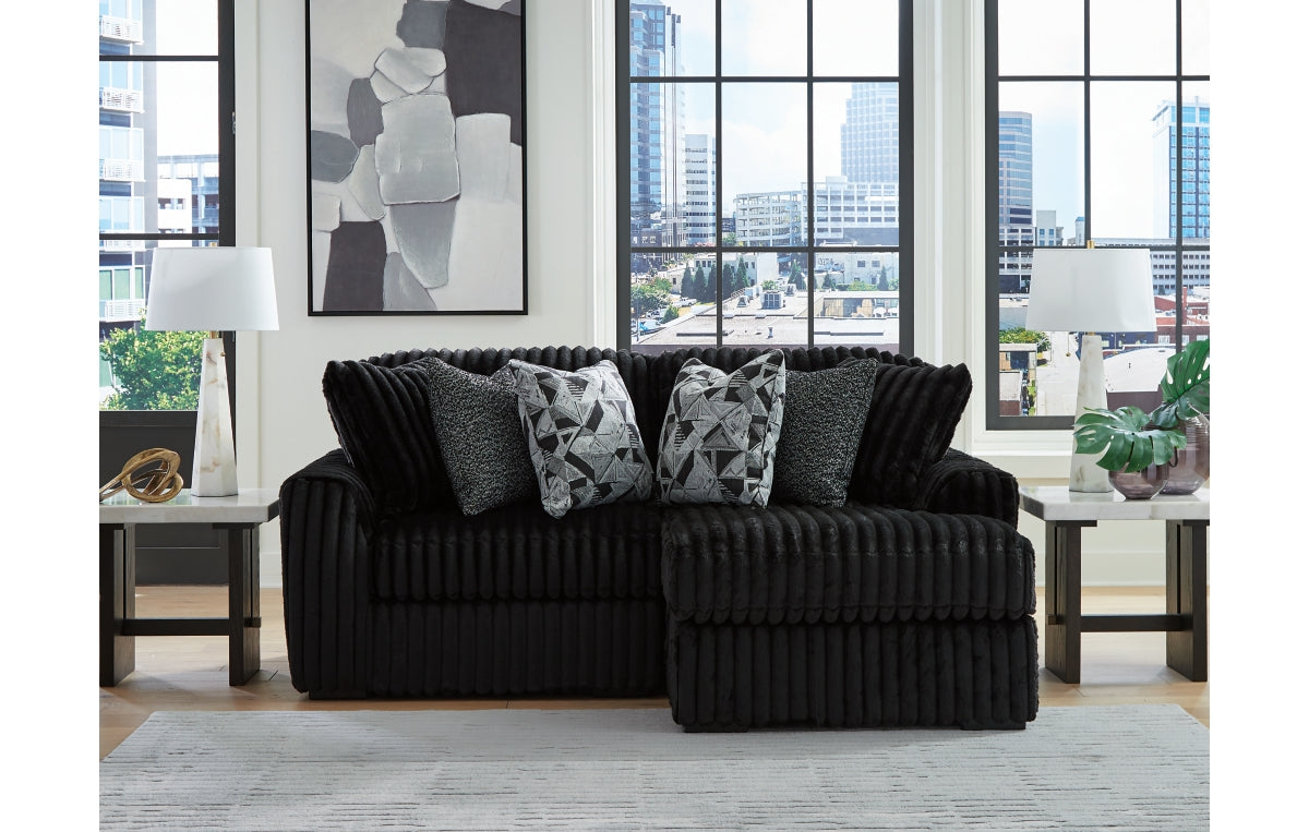 Midnight-Madness 2-Piece Sectional with Chaise