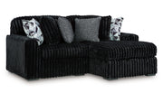 Midnight-Madness 2-Piece Sectional with Chaise