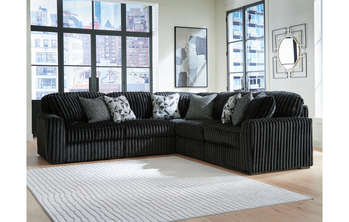 Midnight-Madness 5-Piece Sectional
