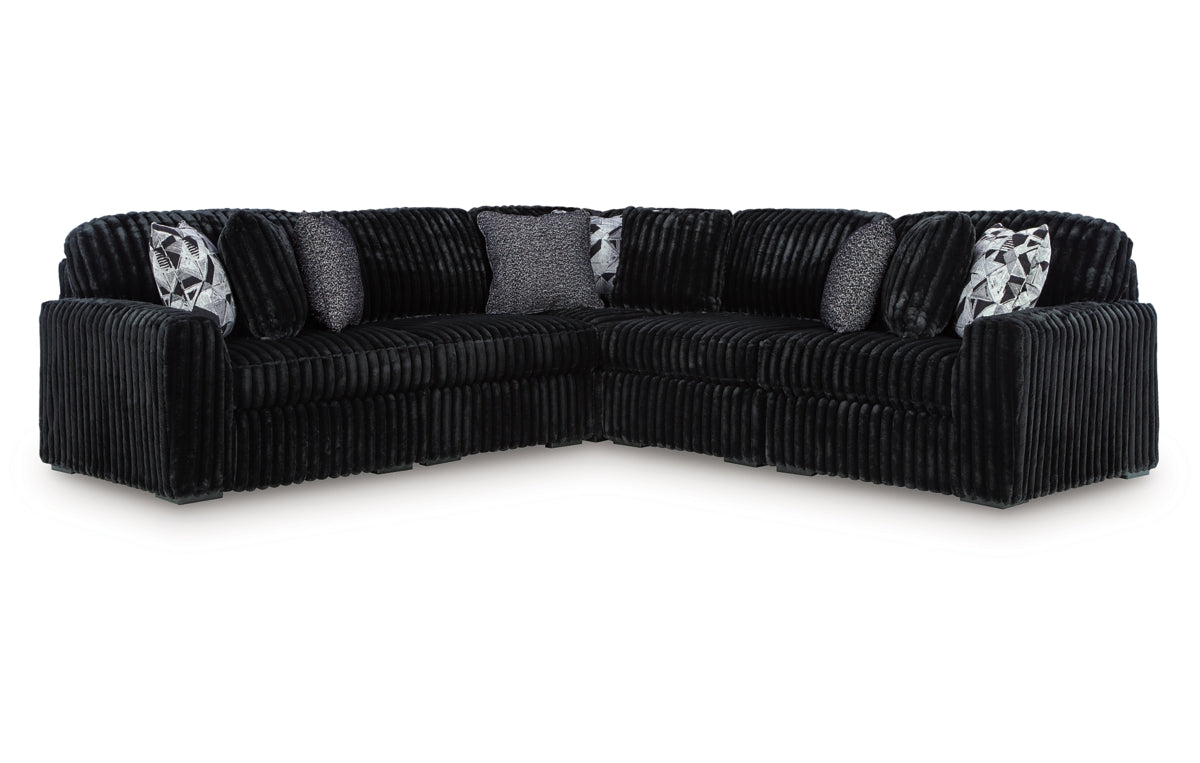 Midnight-Madness 5-Piece Sectional