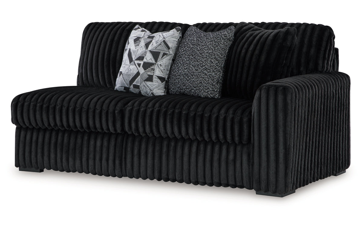 Midnight-Madness 3-Piece Sectional with Chaise