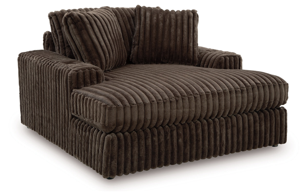 Midnight-Madness Oversized Chaise