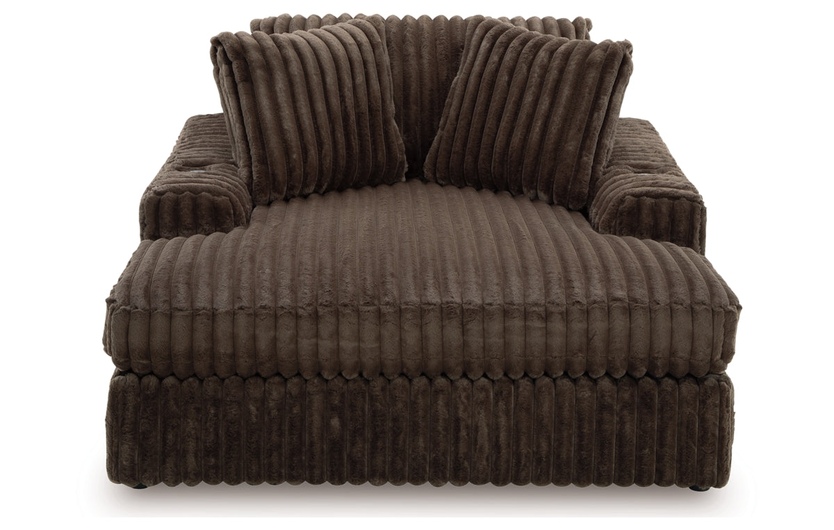 Midnight-Madness Oversized Chaise