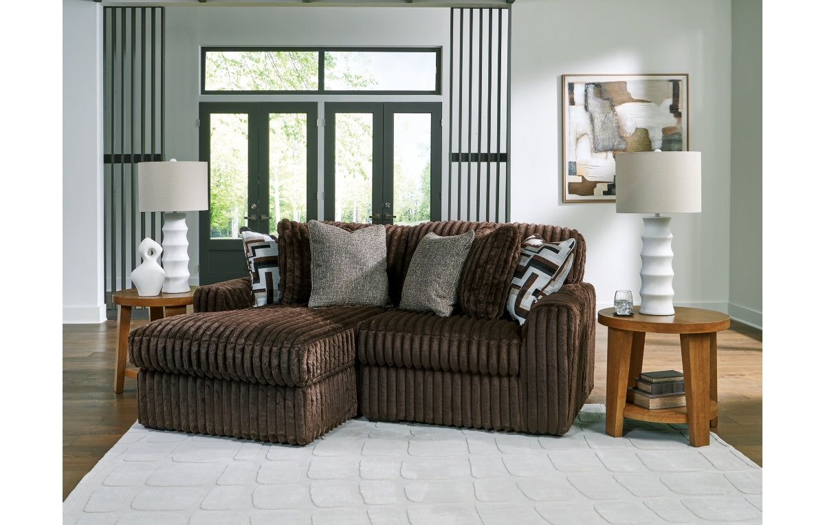 Midnight-Madness 2-Piece Sectional with Chaise