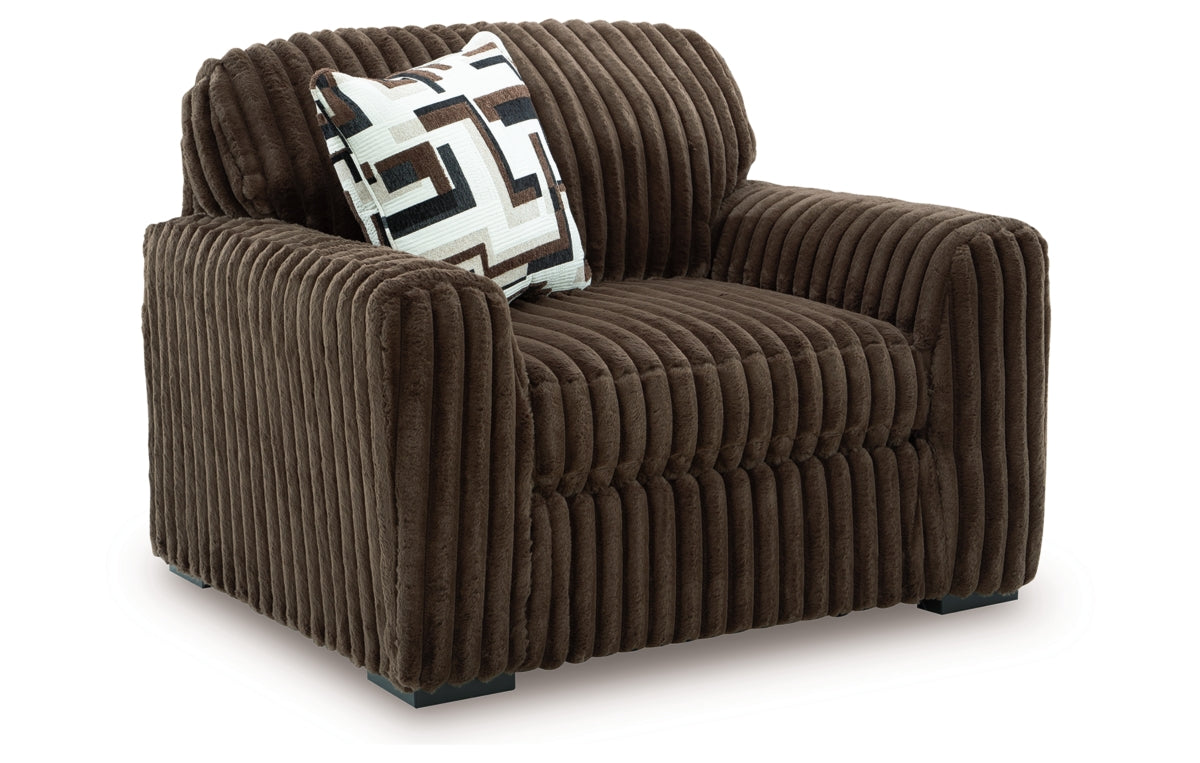 Midnight-Madness Oversized Chair