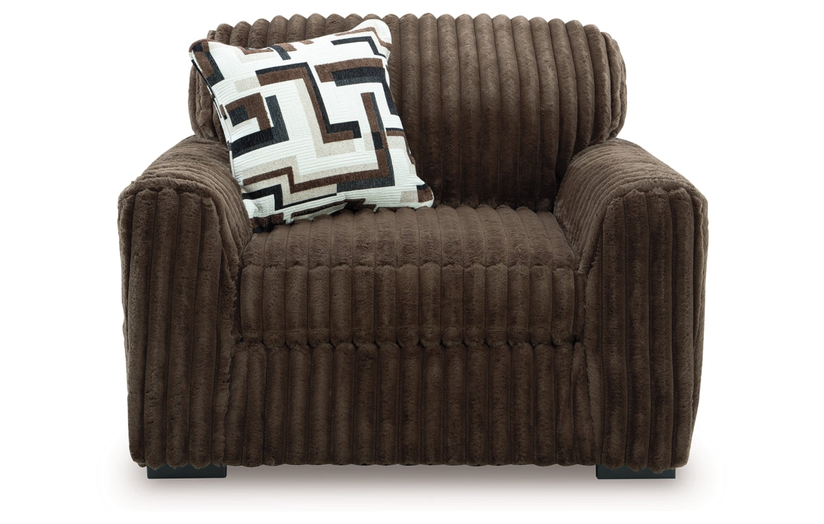 Midnight-Madness Oversized Chair
