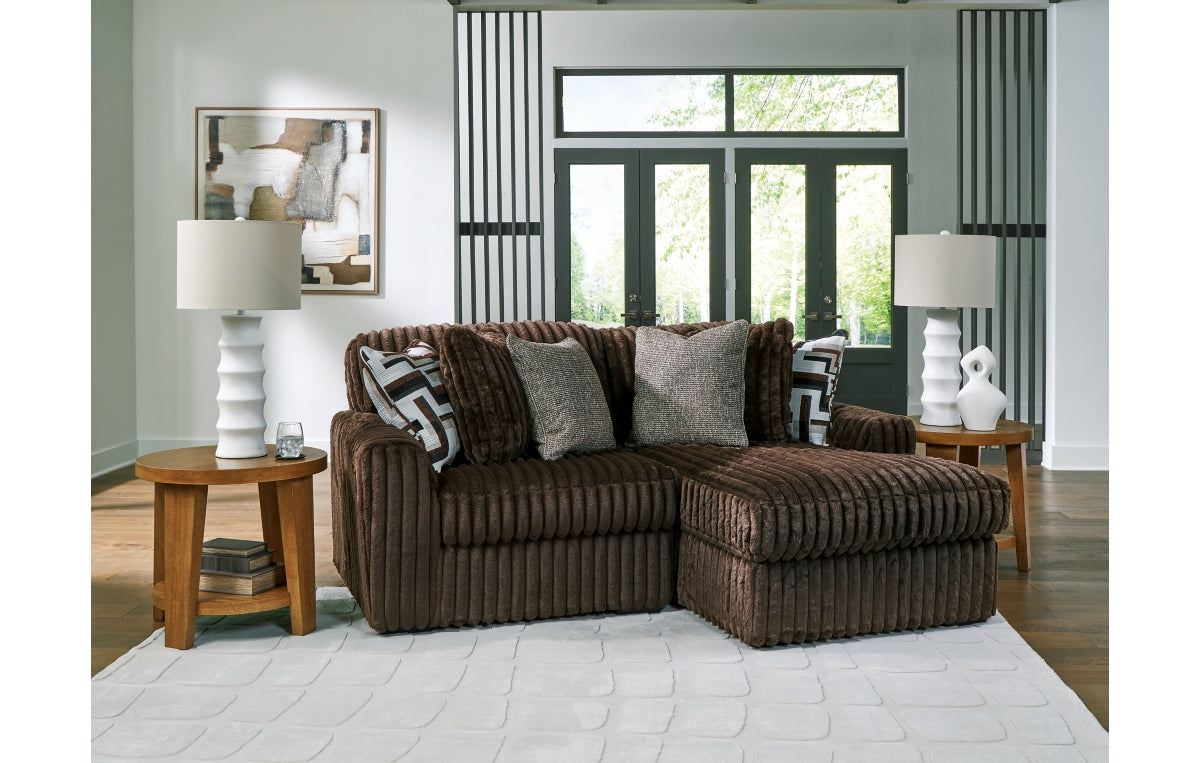 Midnight-Madness 2-Piece Sectional with Chaise