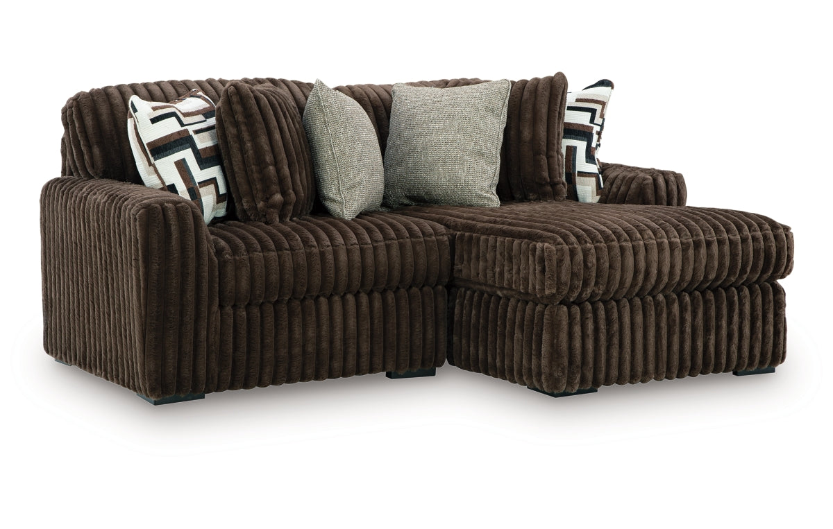 Midnight-Madness 2-Piece Sectional with Chaise