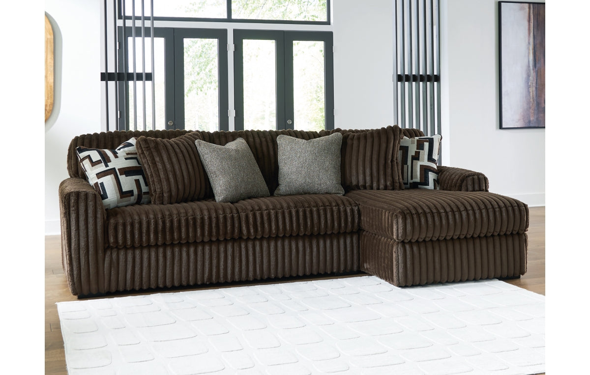 Midnight-Madness 2-Piece Sectional Sofa with Chaise
