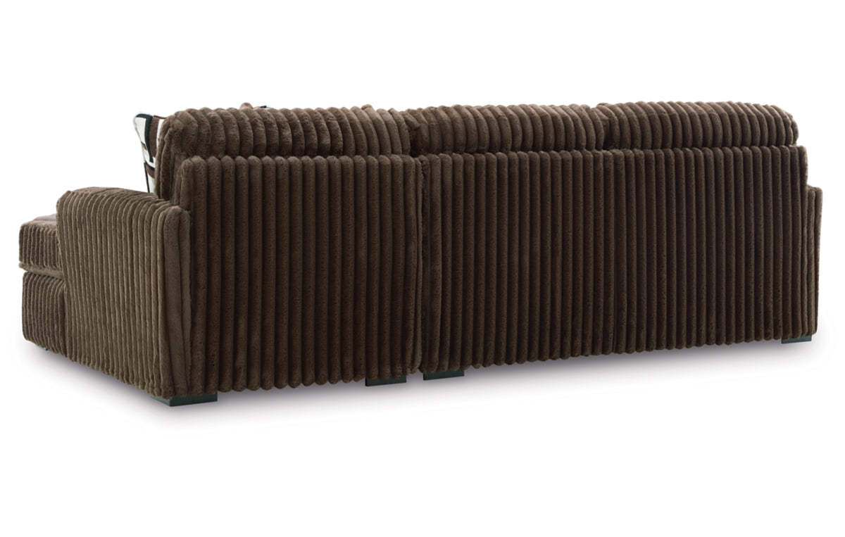 Midnight-Madness 2-Piece Sectional Sofa with Chaise