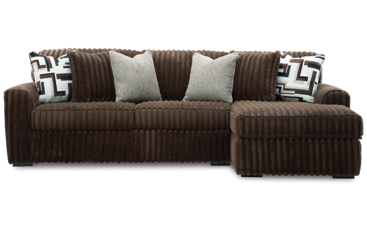 Midnight-Madness 2-Piece Sectional Sofa with Chaise