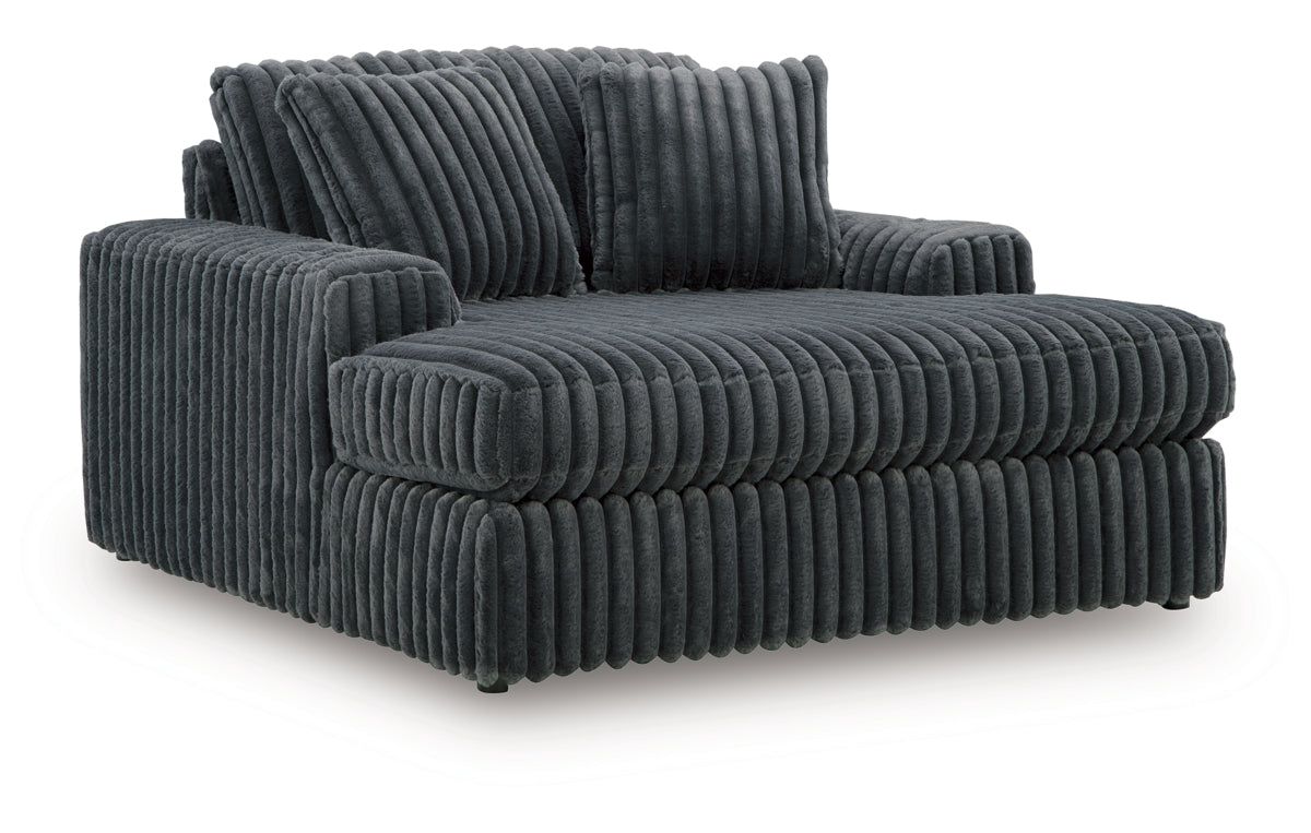 Midnight-Madness Oversized Chaise