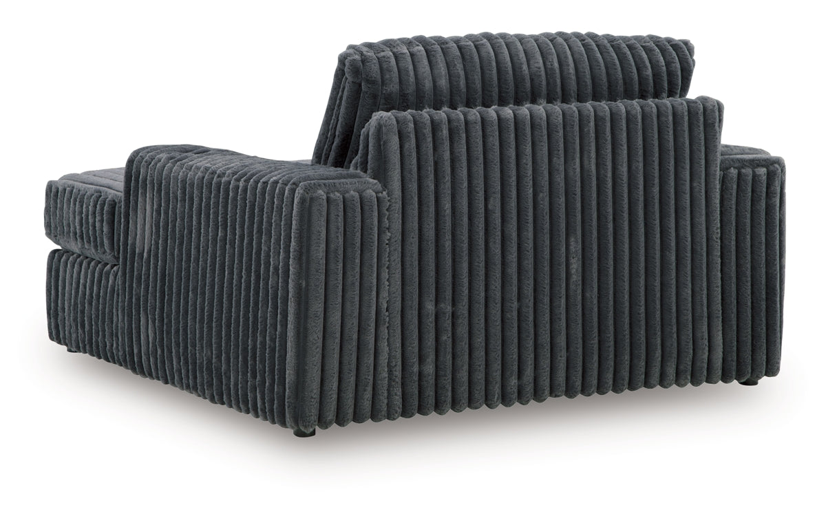 Midnight-Madness Oversized Chaise