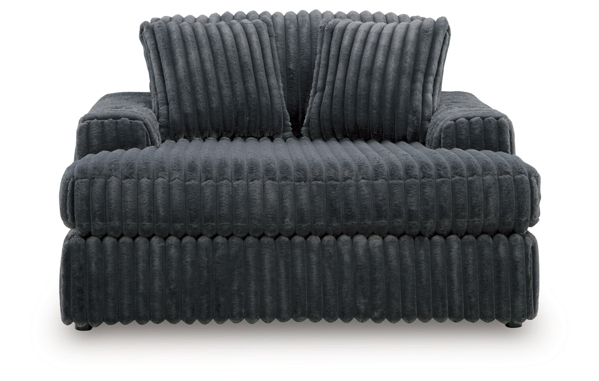 Midnight-Madness Oversized Chaise