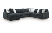 Midnight-Madness 4-Piece Sectional with Chaise