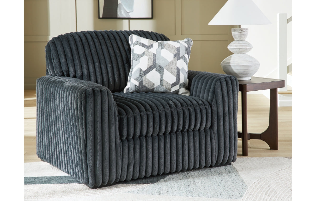 Midnight-Madness Oversized Chair