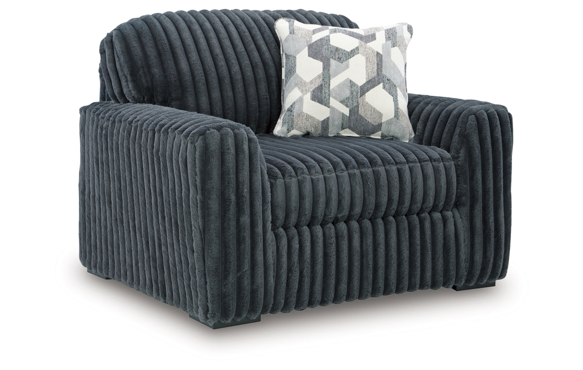Midnight-Madness Oversized Chair