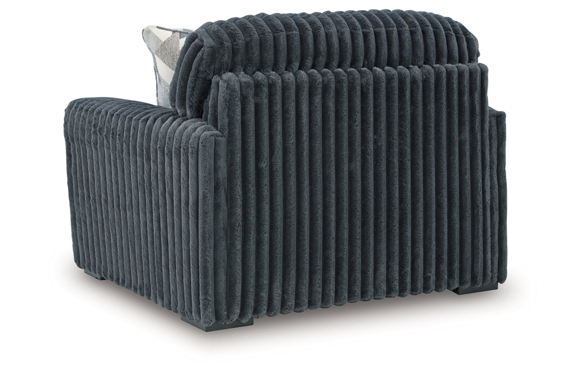 Midnight-Madness Oversized Chair