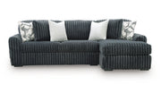 Midnight-Madness 2-Piece Sectional Sofa Chaise