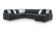 Midnight-Madness 4-Piece Sectional with Chaise