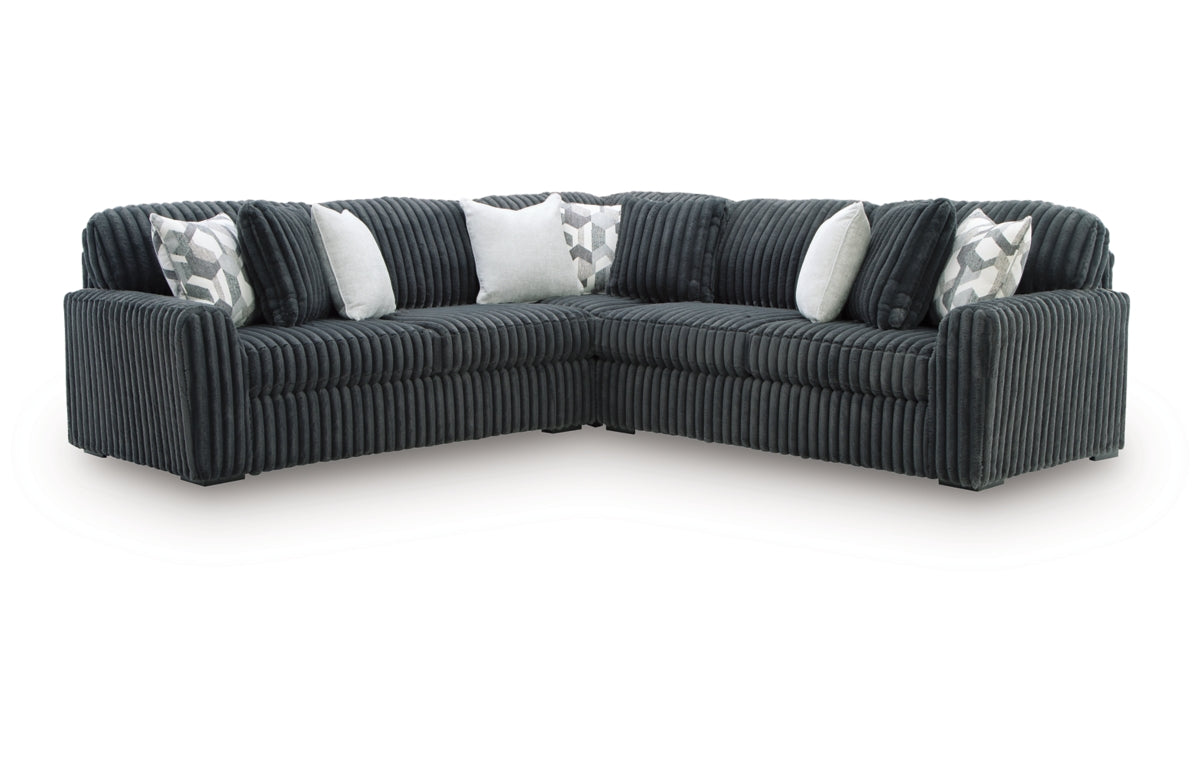 Midnight-Madness 3-Piece Sectional
