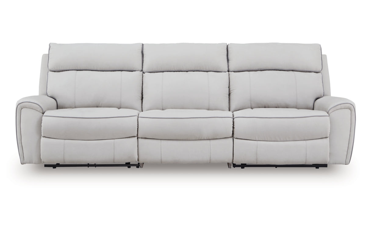 Social Pointe 3-Piece Power Reclining Sectional
