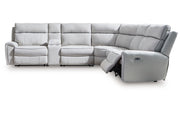 Social Pointe 6-Piece Power Reclining Sectional