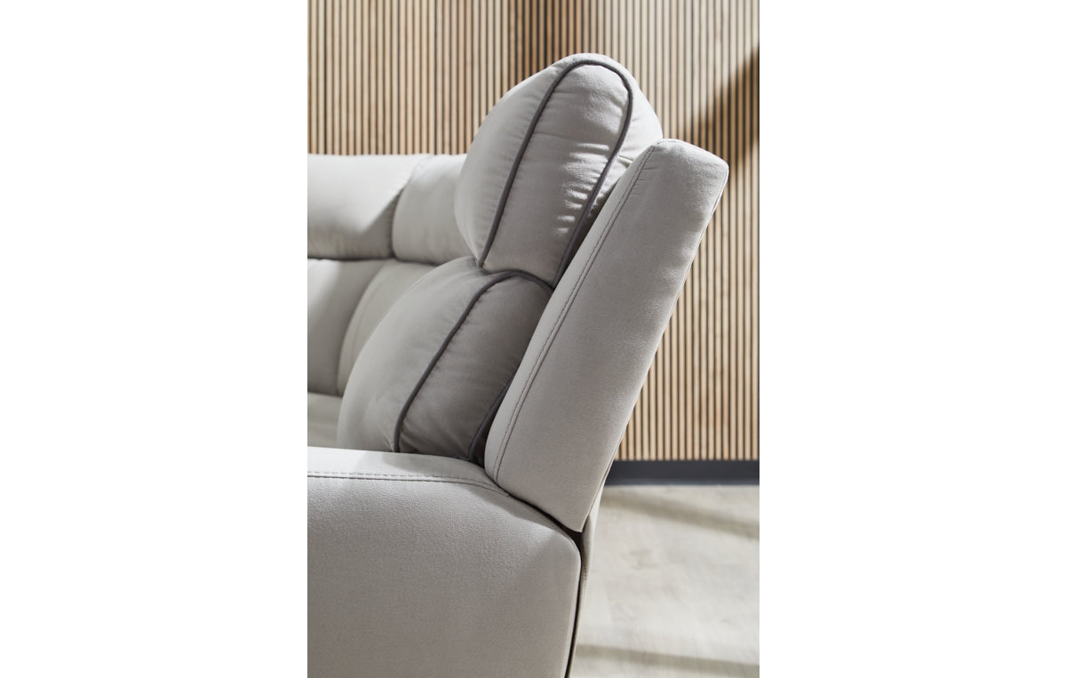 Social Pointe 6-Piece Reclining Sectional with Storage Console