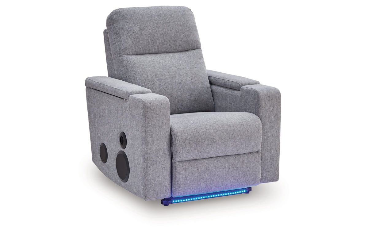 Pineland Power Glider Recliner with Audio System