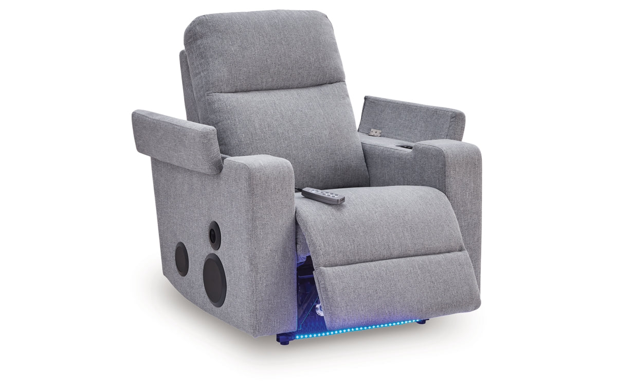 Pineland Power Glider Recliner with Audio System