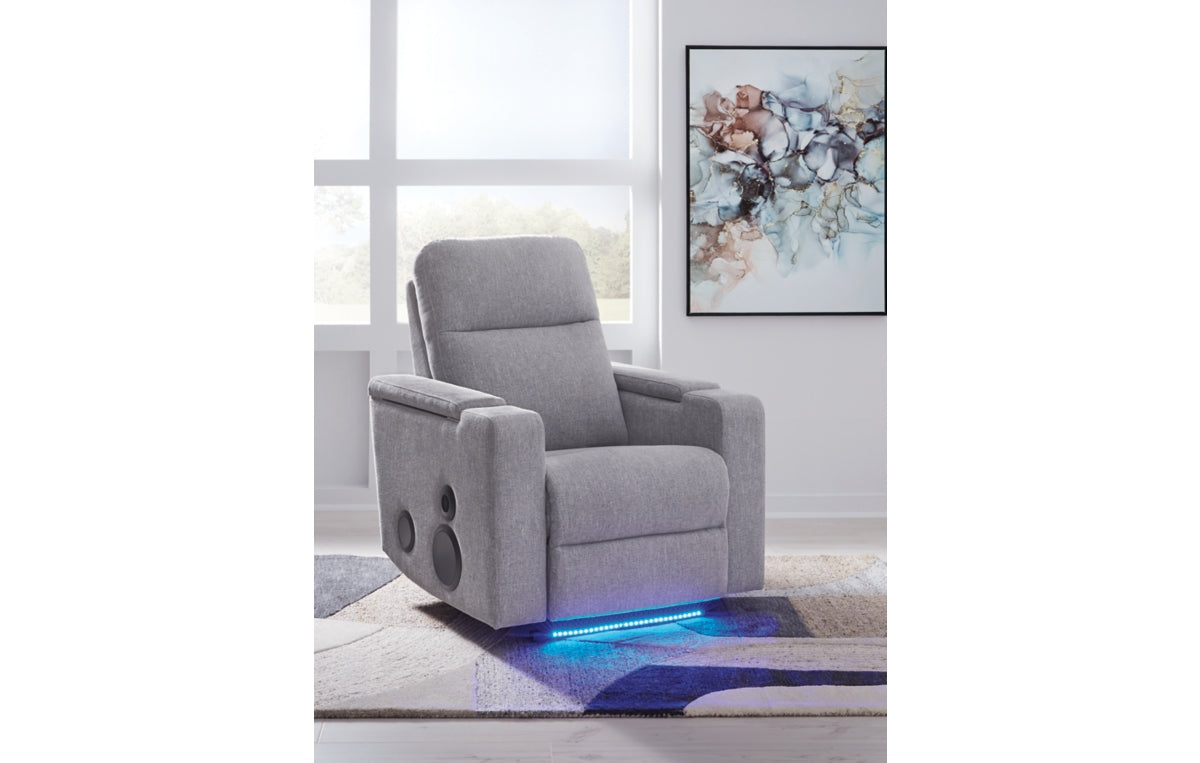 Pineland Power Glider Recliner with Audio System