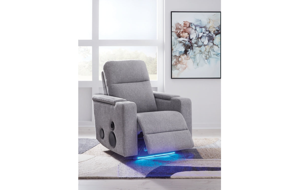 Pineland Power Glider Recliner with Audio System