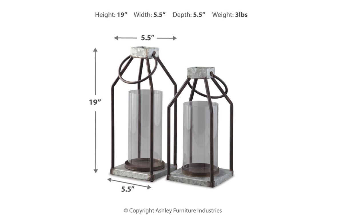 Diedrick Lantern (Set of 2)