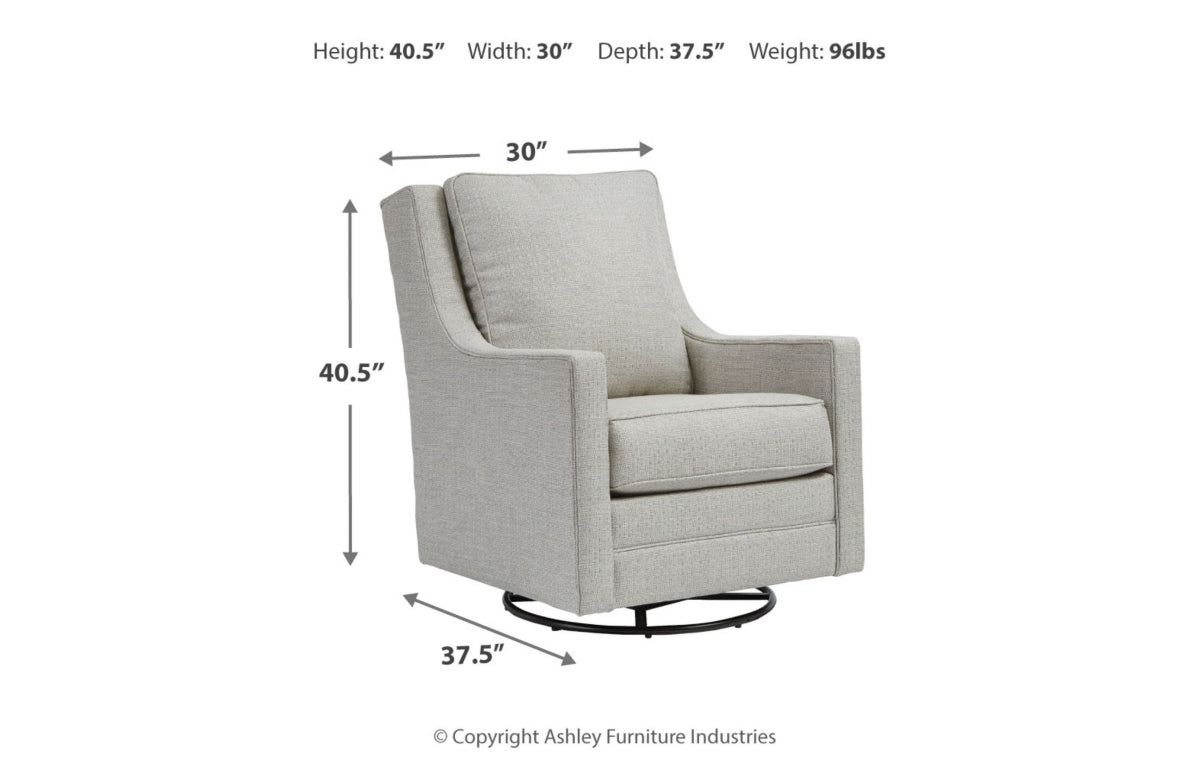 Kambria Swivel Glider Accent Chair