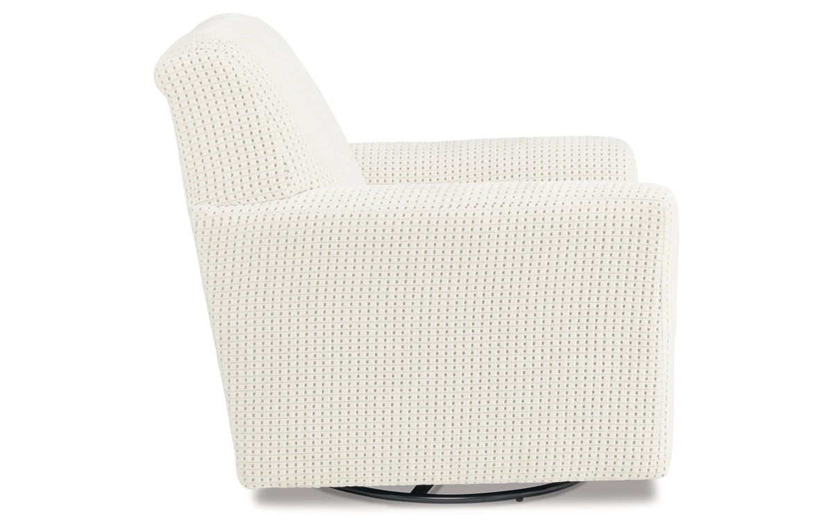 Herstow Swivel Glider Accent Chair