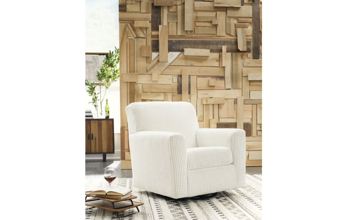 Herstow Swivel Glider Accent Chair