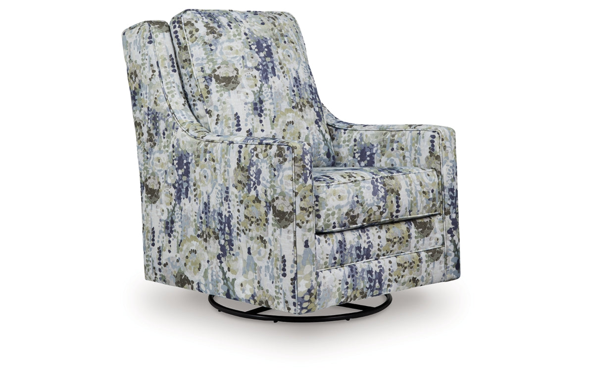 Dustinford Swivel Glider Accent Chair