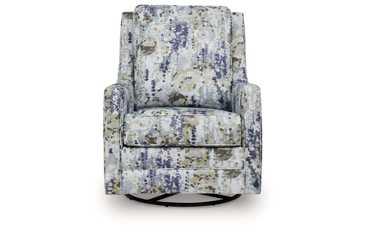 Dustinford Swivel Glider Accent Chair