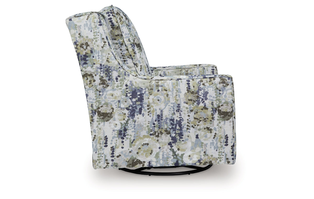 Dustinford Swivel Glider Accent Chair